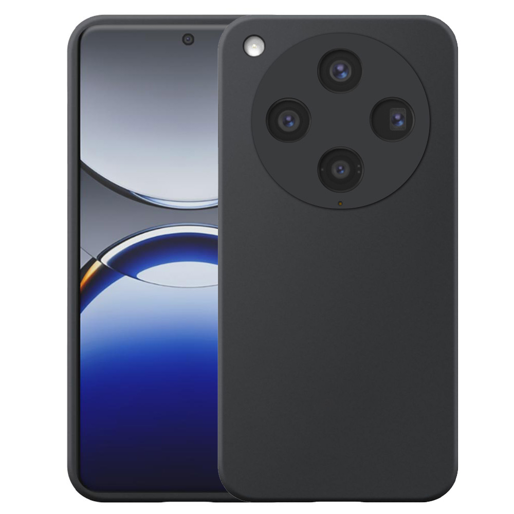 Oppo Find X8 Pro telefoonhoesje siliconen zwart