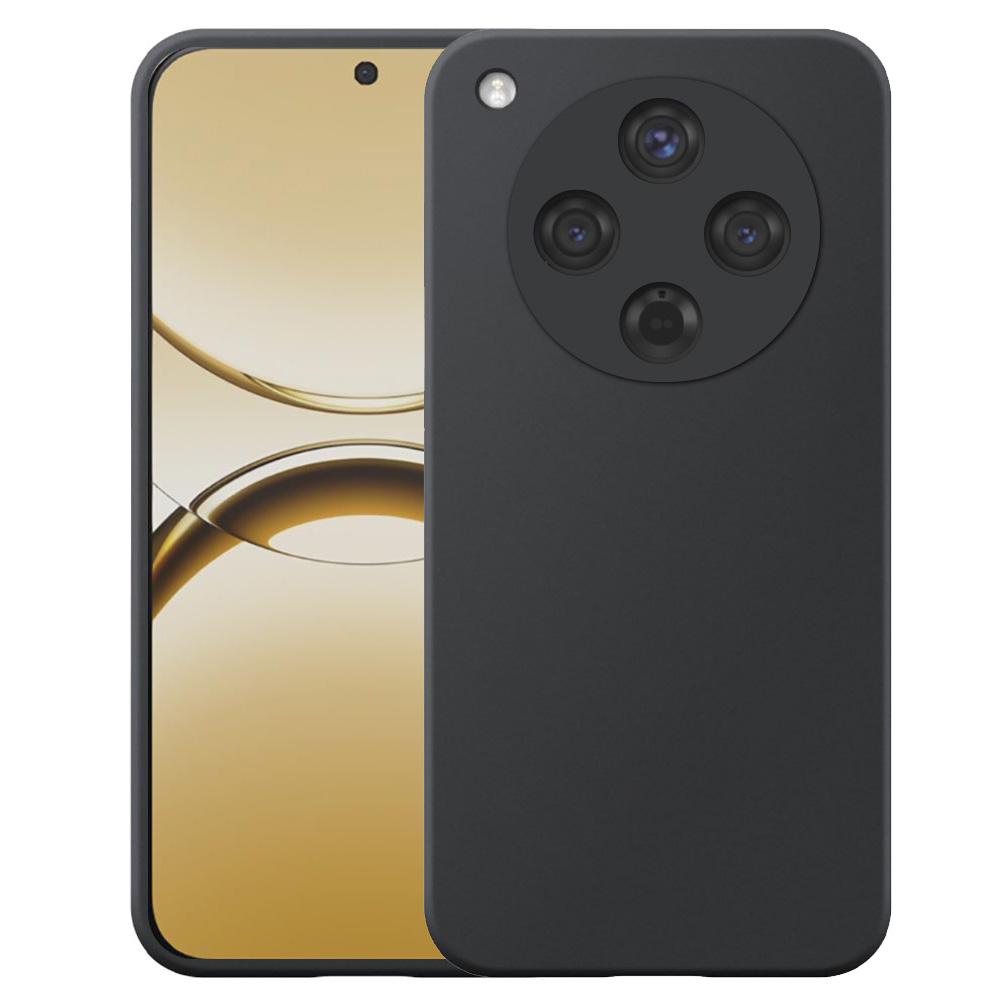 Oppo Find X8 telefoonhoesje siliconen zwart