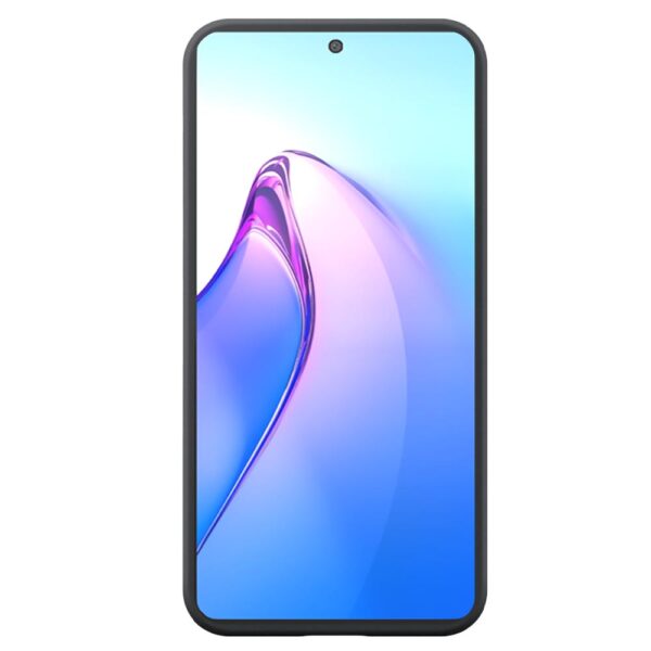 Oppo Reno8 5G telefoonhoesje siliconen zwart (2)