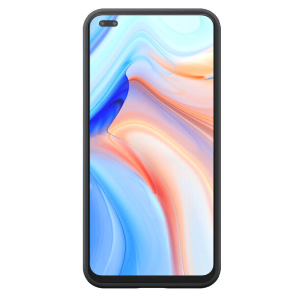 Oppo Reno4 5G telefoonhoesje siliconen zwart (1)