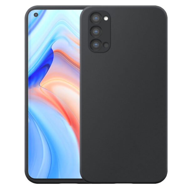 Oppo Reno4 Pro 5G telefoonhoesje siliconen zwart