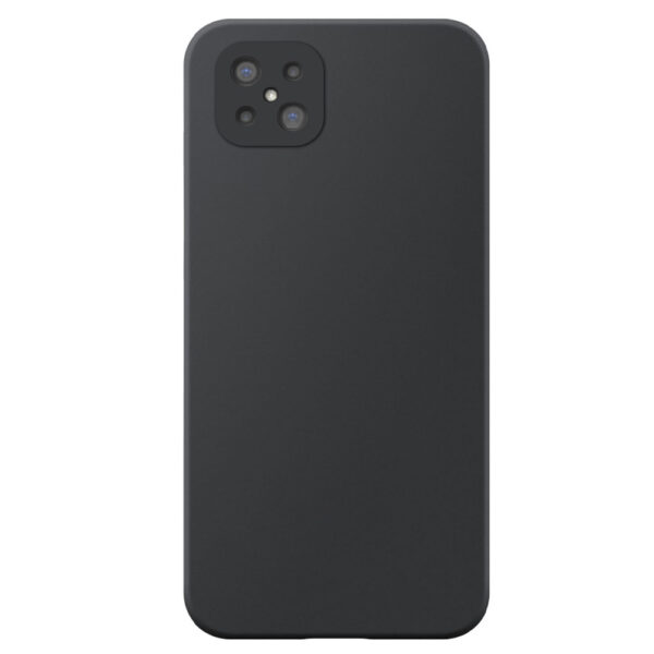 Oppo Reno4Z telefoonhoesje siliconen zwart (2)