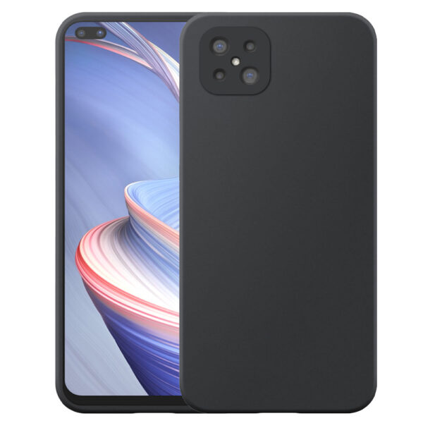 Oppo Reno4Z telefoonhoesje siliconen zwart