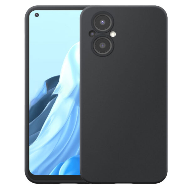 Oppo Reno7 Lite telefoonhoesje siliconen zwart