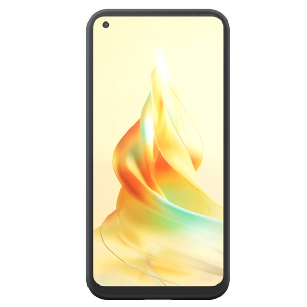 Oppo Reno8T 4G telefoonhoesje siliconen zwart (1)