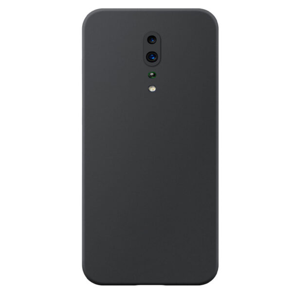 Oppo RenoZ telefoonhoesje siliconen zwart (2)