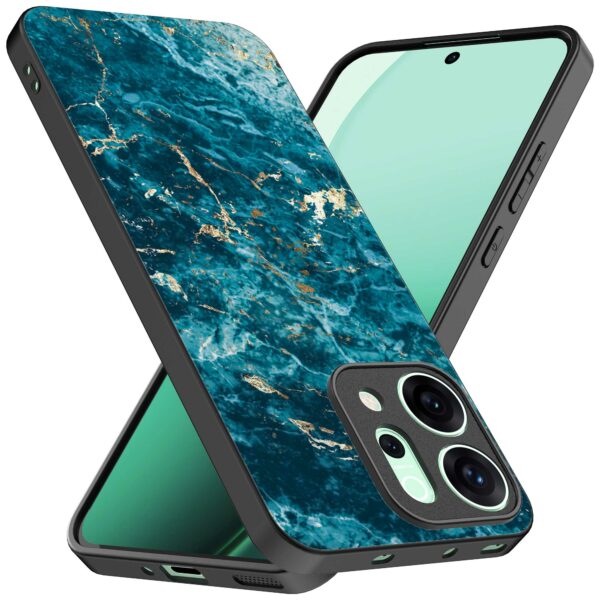 blauw marmer opdruk_Oppo Reno 14 telefoonhoesje (2)