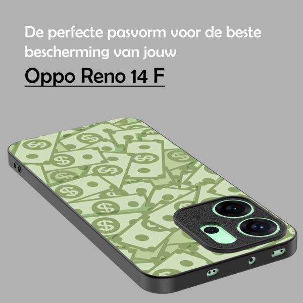 geld opdruk_Oppo Reno 14F telefoonhoesje (4)