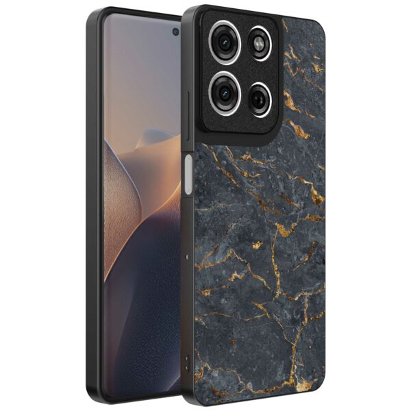 grijs goud marmer opdruk_Motorola Edge 60 Pro telefoonhoesje (1)