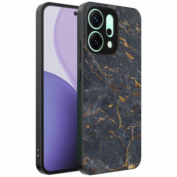 grijs goud marmer opdruk_Oppo Reno 14 Pro telefoonhoesje (1)