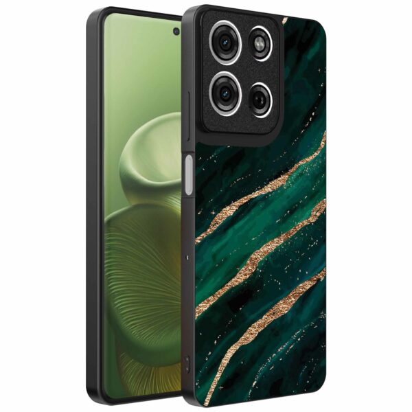 groen goud marmer opdruk_Motorola Edge 60 telefoonhoesje (1)