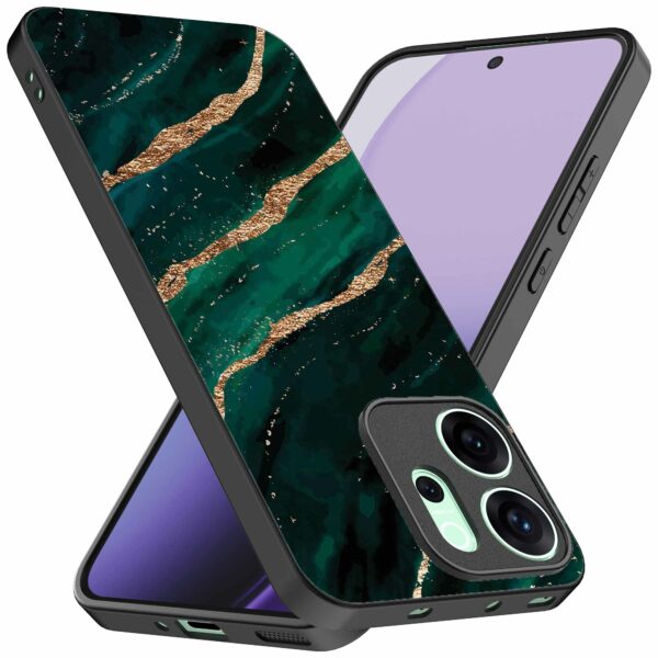 groen goud marmer opdruk_Oppo Reno 14F telefoonhoesje (2)