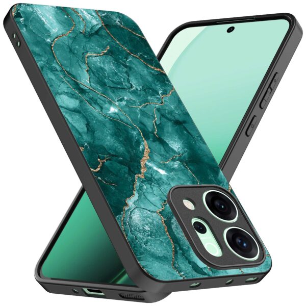 groen marmer opdruk_Oppo Reno 14 telefoonhoesje (2)