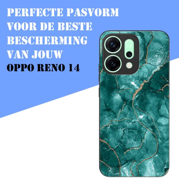 groen marmer opdruk_Oppo Reno 14 telefoonhoesje (4)