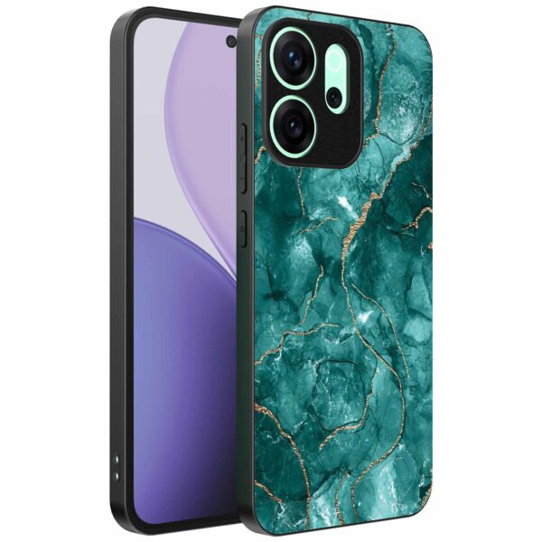 groen marmer opdruk_Oppo Reno 14F telefoonhoesje (1)