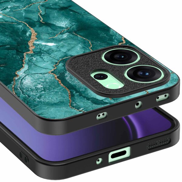 groen marmer opdruk_Oppo Reno 14F telefoonhoesje (3)