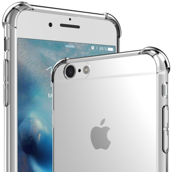 iPhone 6-6s transparant telefoonhoesje met stootrand (3)