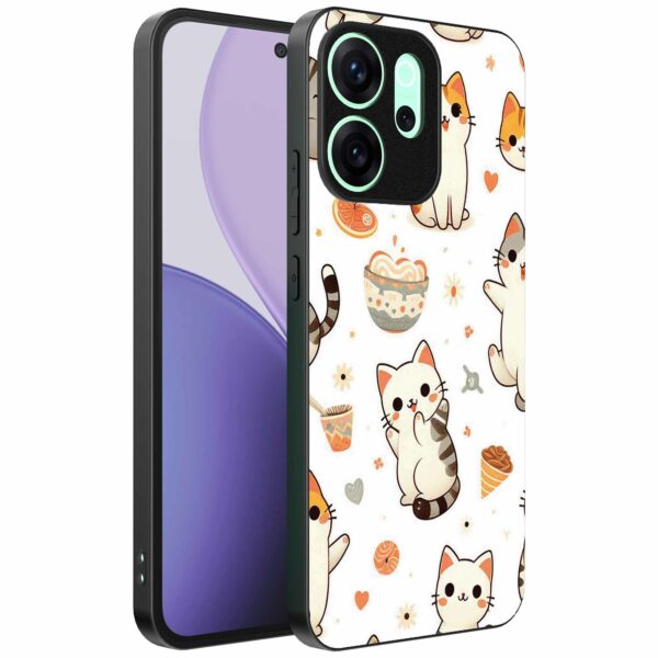 katten opdruk_Oppo Reno 14F telefoonhoesje (1)