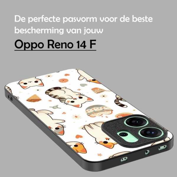 katten opdruk_Oppo Reno 14F telefoonhoesje (4)