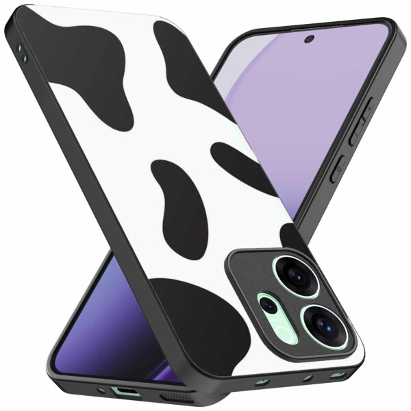 koeienvlekken opdruk_Oppo Reno 14F telefoonhoesje (2)