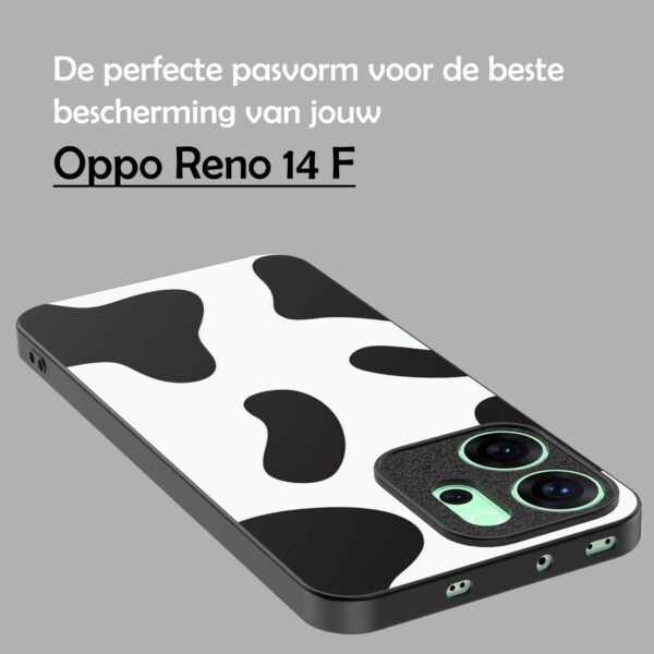 koeienvlekken opdruk_Oppo Reno 14F telefoonhoesje (4)