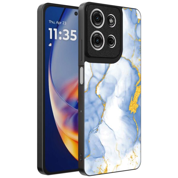 lichtblauw goud marmer opdruk_Motorola Edge 50 Neo telefoonhoesje (1)