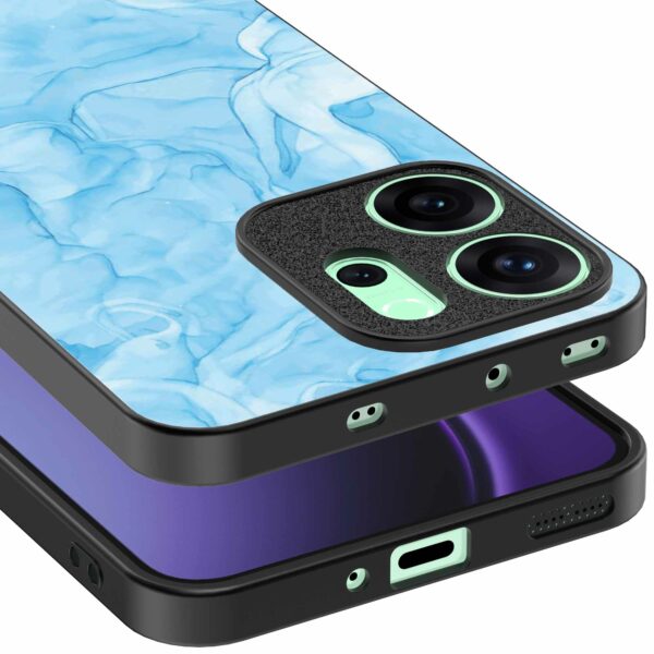 lichtblauw marmer opdruk_Oppo Reno 14F telefoonhoesje (3)
