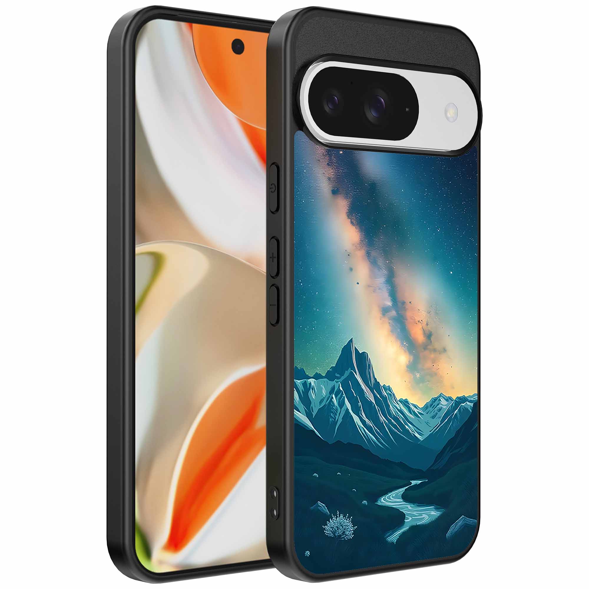 melkweg sterrenhemel opdruk_Google Pixel 9 Pro XL telefoonhoesje (1)