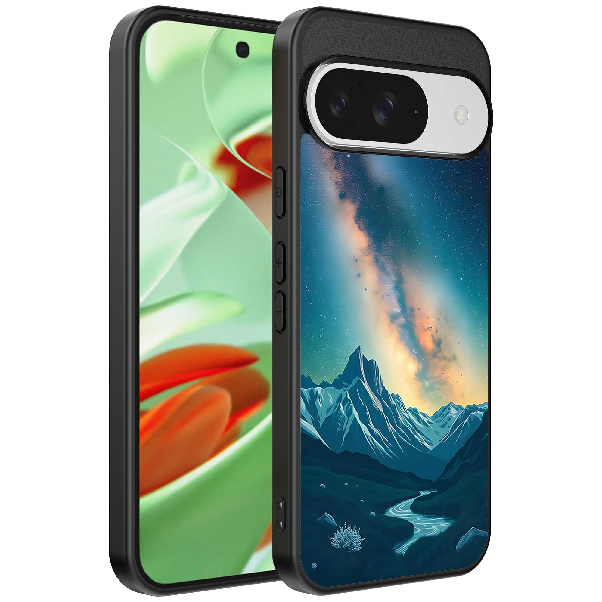 melkweg sterrenhemel opdruk_Google Pixel 9 Pro telefoonhoesje (1)