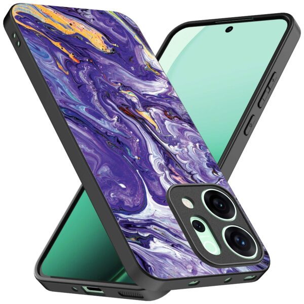 paars goud marmer opdruk_Oppo Reno 14 telefoonhoesje (2)