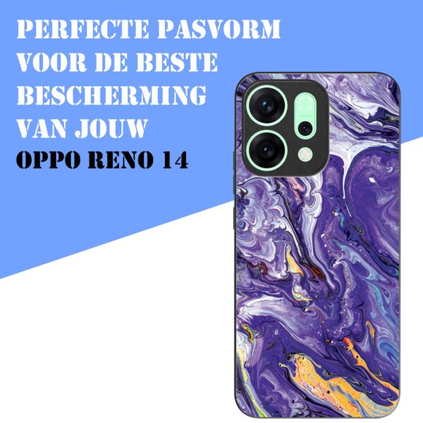 paars goud marmer opdruk_Oppo Reno 14 telefoonhoesje (4)