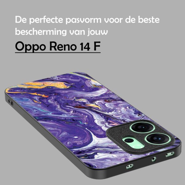 paars goud marmer opdruk_Oppo Reno 14F telefoonhoesje (4)