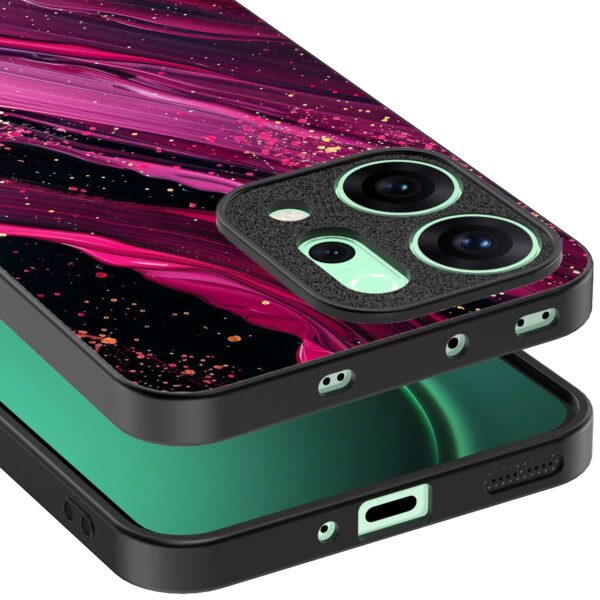 paars roze marmer opdruk_Oppo Reno 14 telefoonhoesje (3)