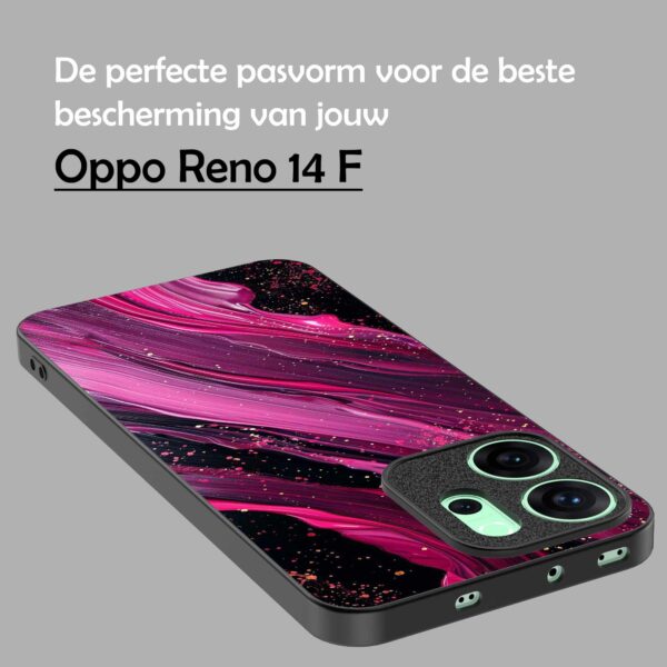 paars roze marmer opdruk_Oppo Reno 14F telefoonhoesje (4)