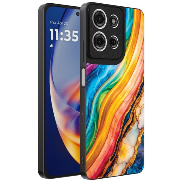 regenboog goud marmer opdruk_Motorola Edge 50 Neo telefoonhoesje (1)
