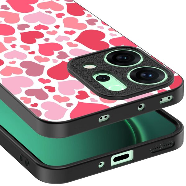 roze en rode hartjes opdruk_Oppo Reno 14 telefoonhoesje (3)