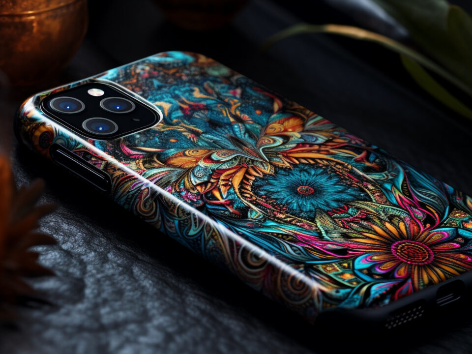 Eigen ontworpen telefoonhoesje