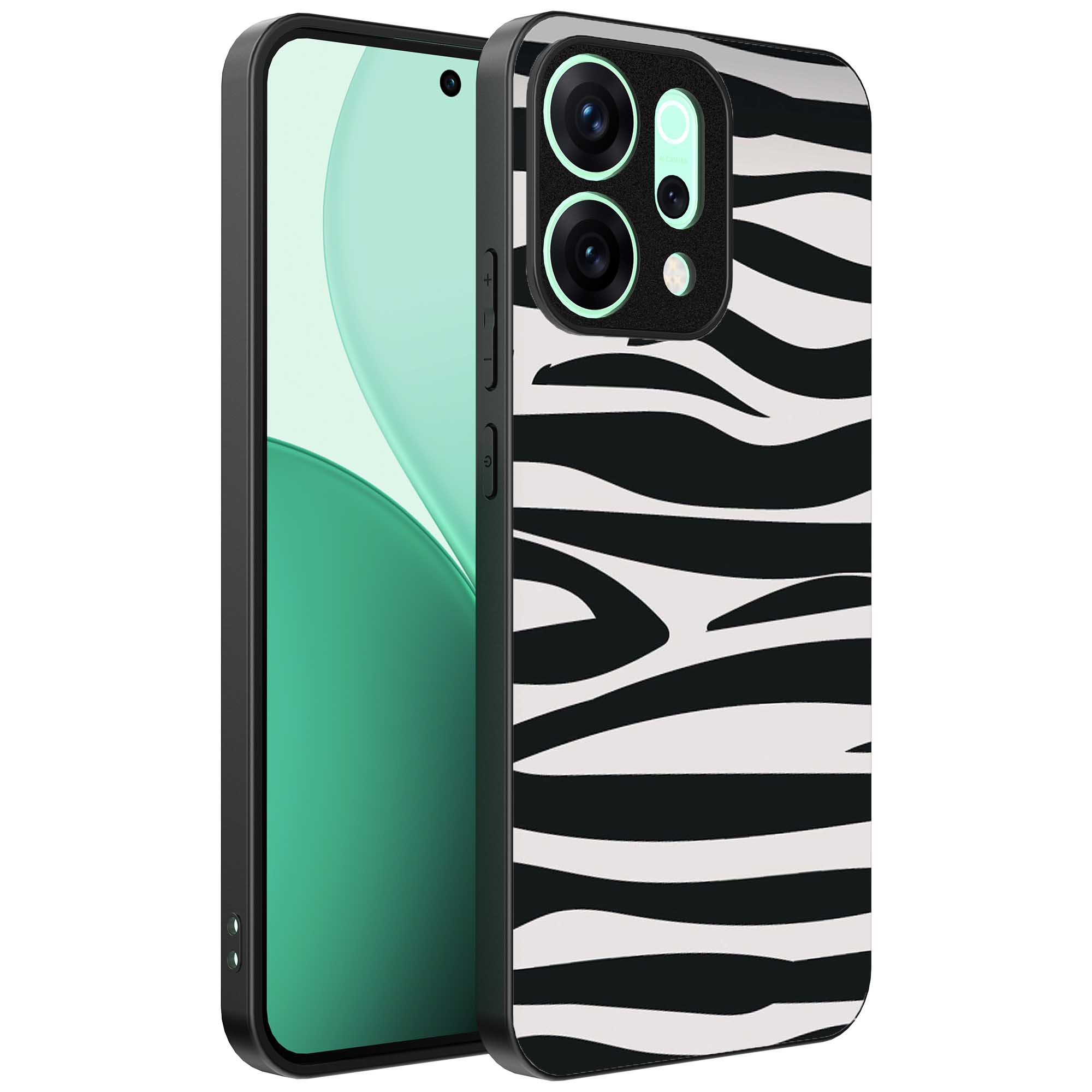 zebra opdruk_Oppo Reno 14 telefoonhoesje (1)