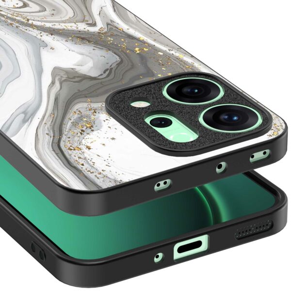 zilver marmer opdruk_Oppo Reno 14 telefoonhoesje (3)