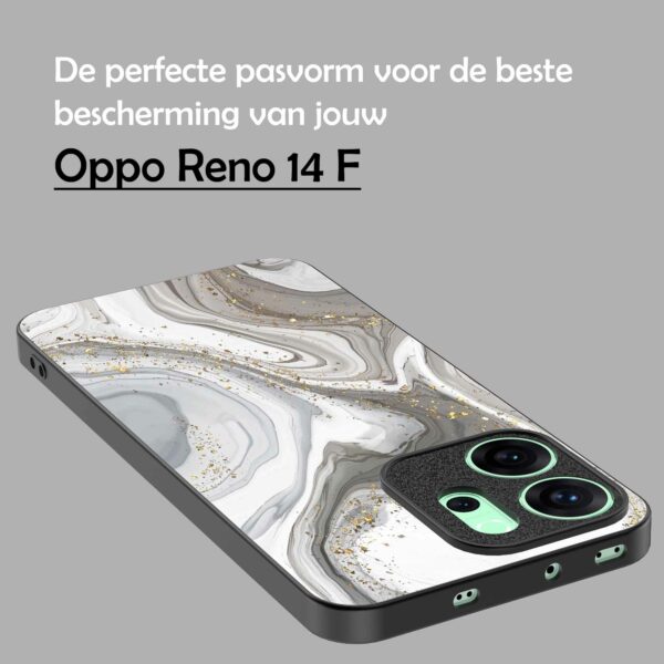 zilver marmer opdruk_Oppo Reno 14F telefoonhoesje (4)