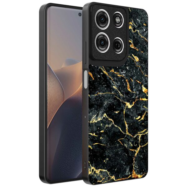 zwart goud marmer opdruk_Motorola Edge 60 Pro telefoonhoesje (1)