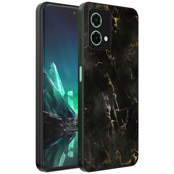 zwart marmer opdruk_Motorola Edge 40 Neo telefoonhoesje (1)