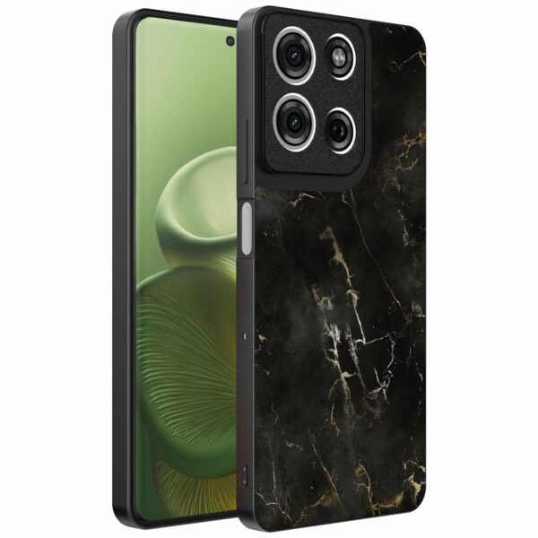 zwart marmer opdruk_Motorola Edge 60 telefoonhoesje (1)