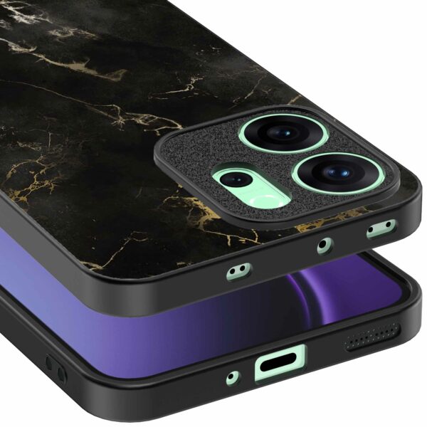 zwart marmer opdruk_Oppo Reno 14F telefoonhoesje (3)