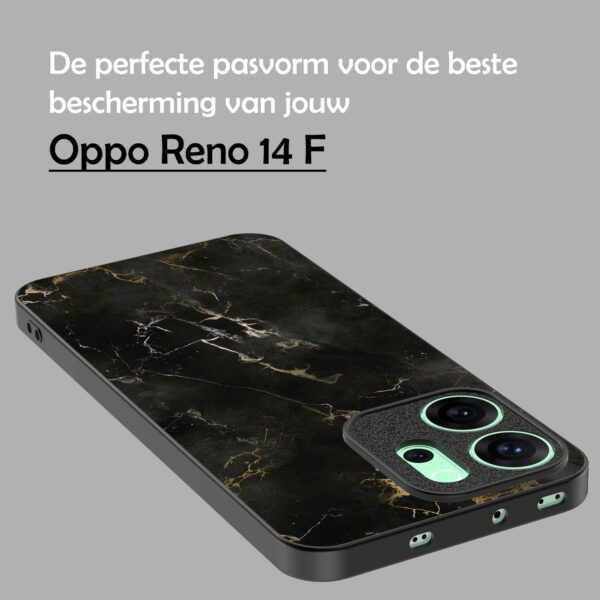 zwart marmer opdruk_Oppo Reno 14F telefoonhoesje (4)