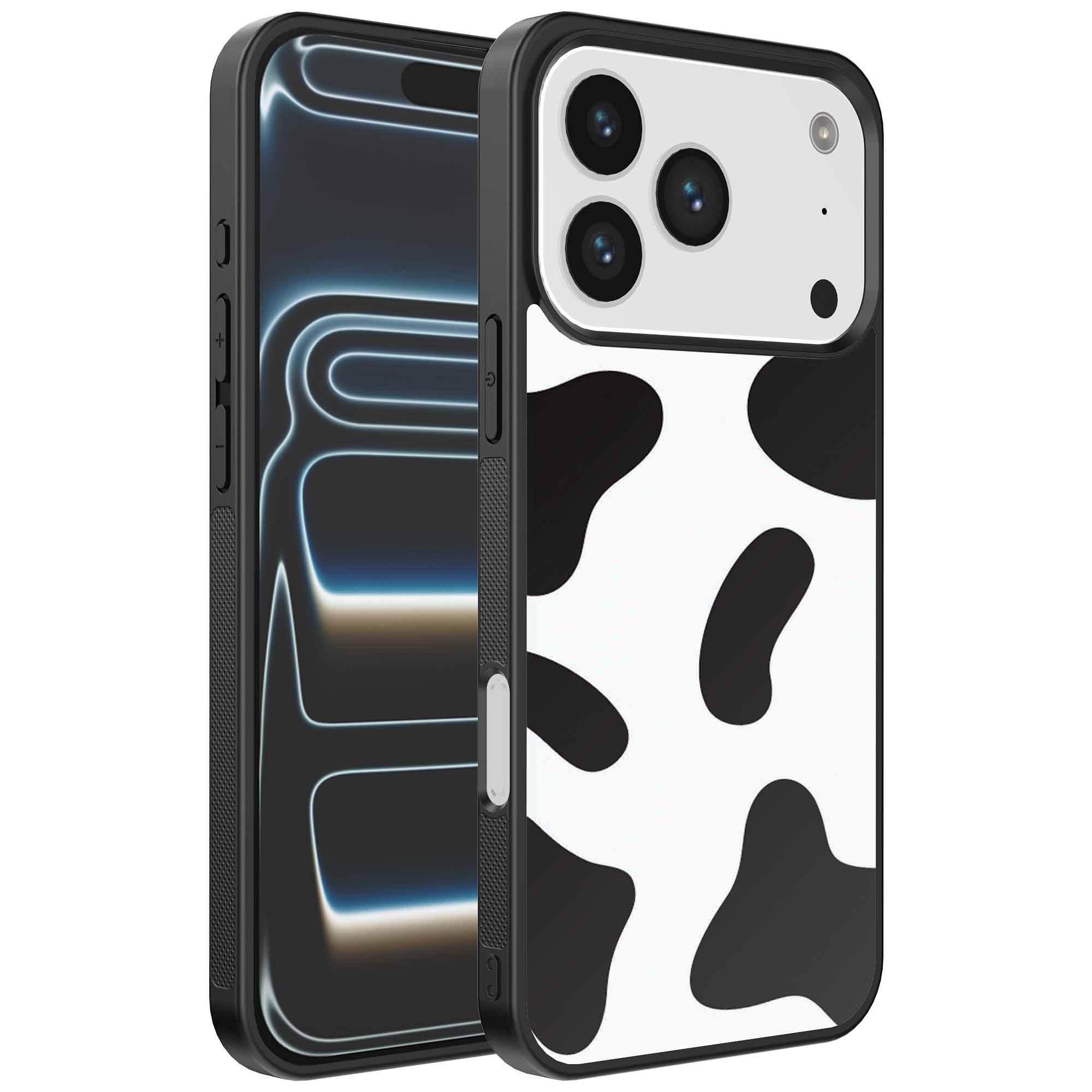 koeienvlekken opdruk_iPhone 17 Pro telefoonhoesje (1)