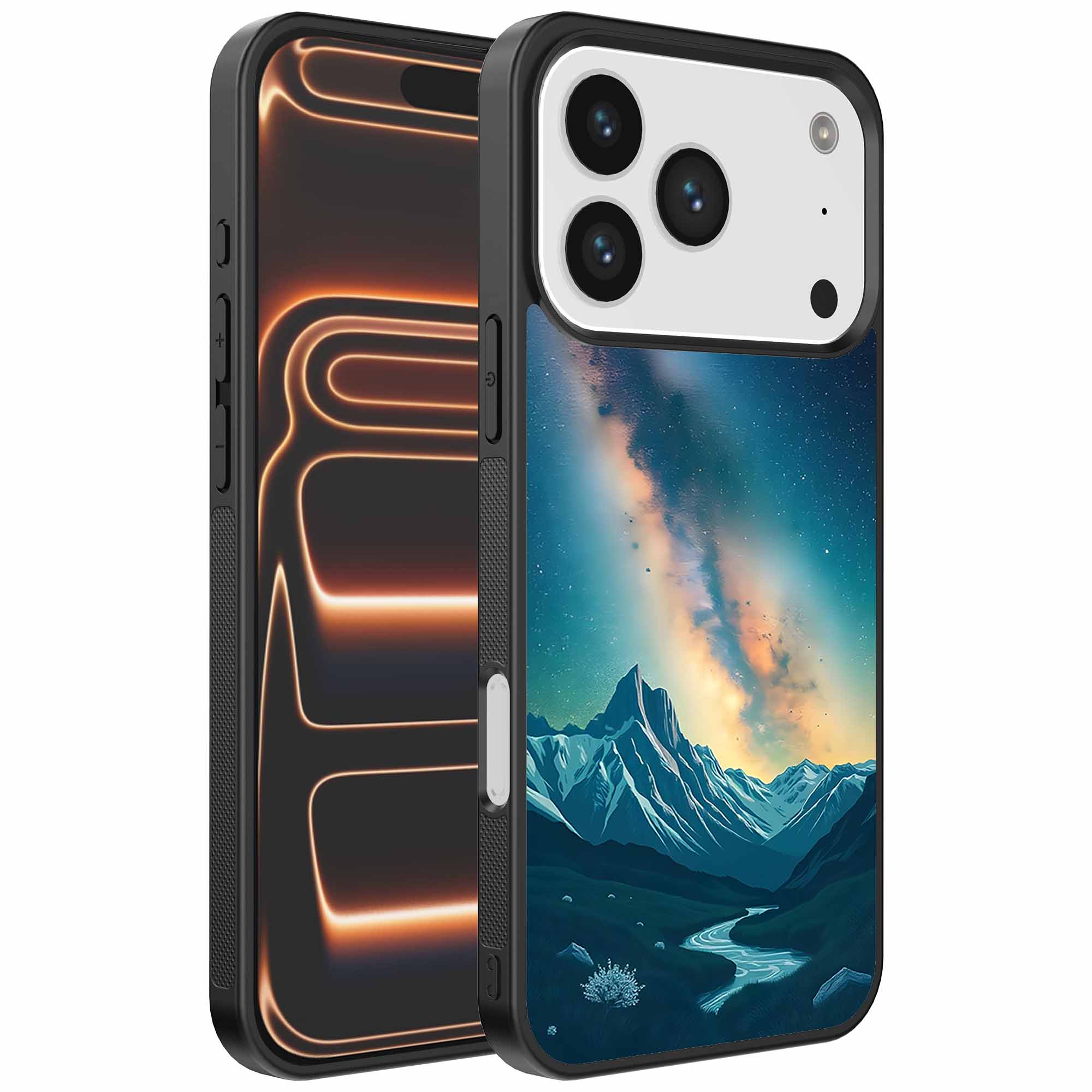 melkweg sterrenhemel opdruk_iPhone 17 Pro Max telefoonhoesje (1)