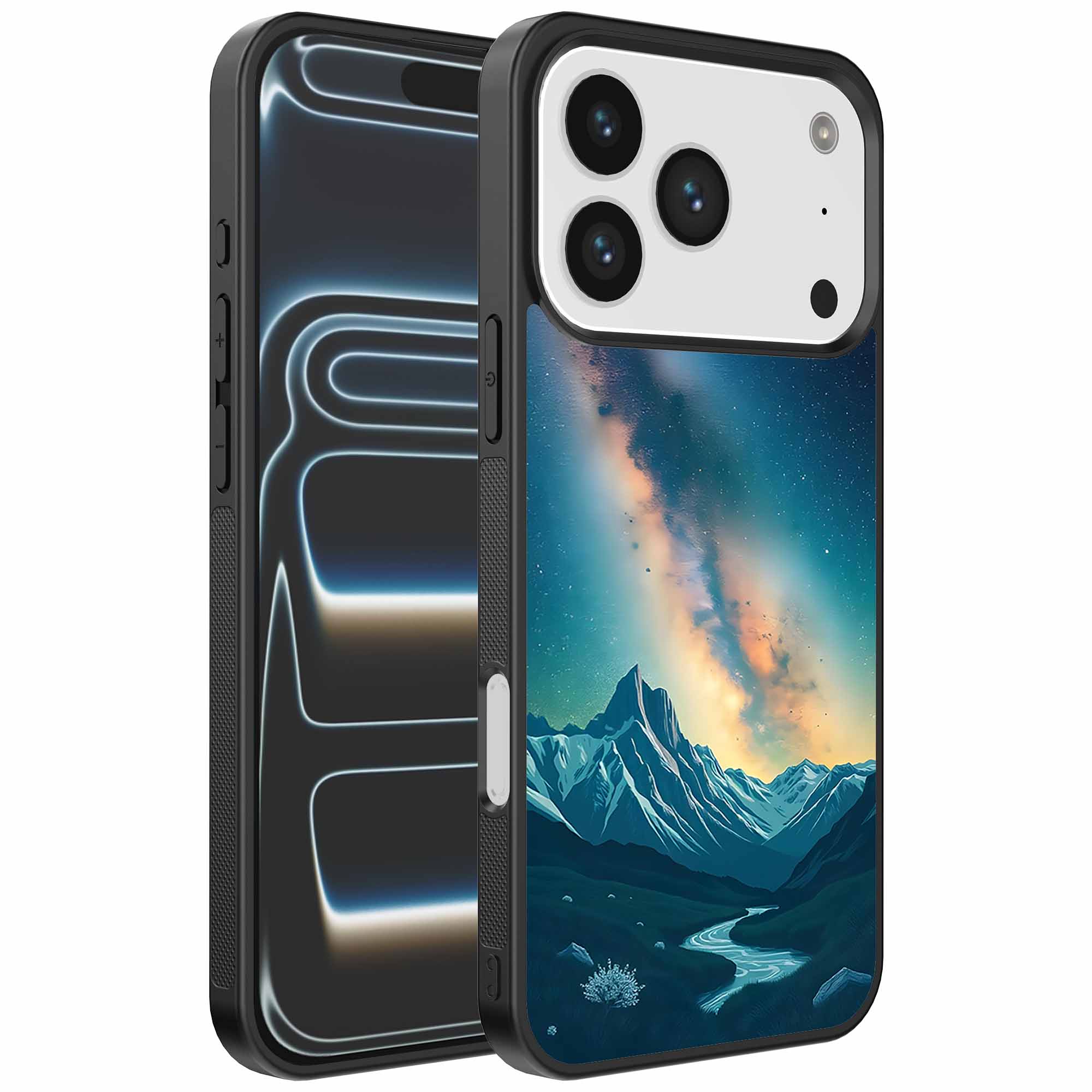 melkweg sterrenhemel opdruk_iPhone 17 Pro telefoonhoesje (1)