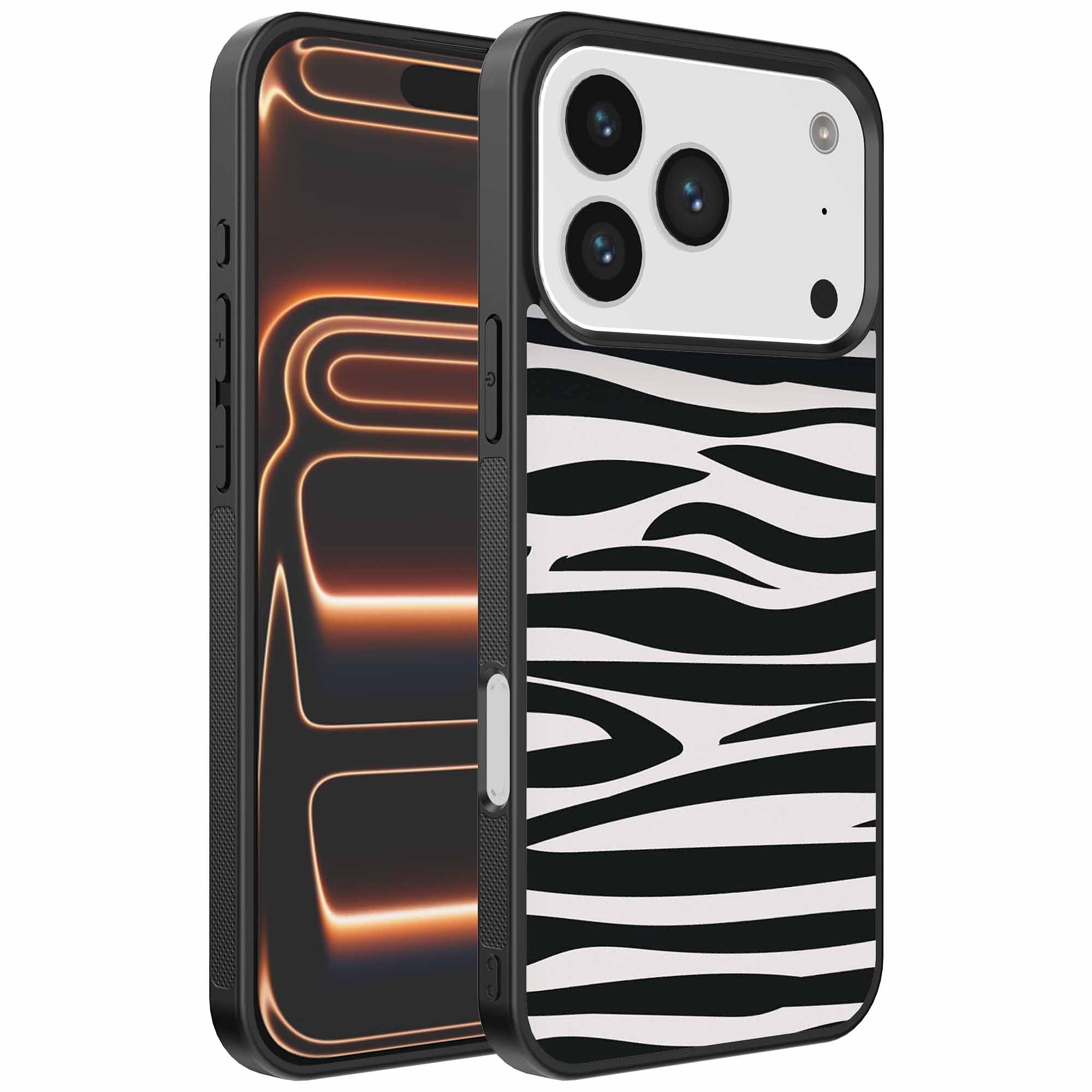 zebra opdruk_iPhone 17 Pro Max telefoonhoesje (1)
