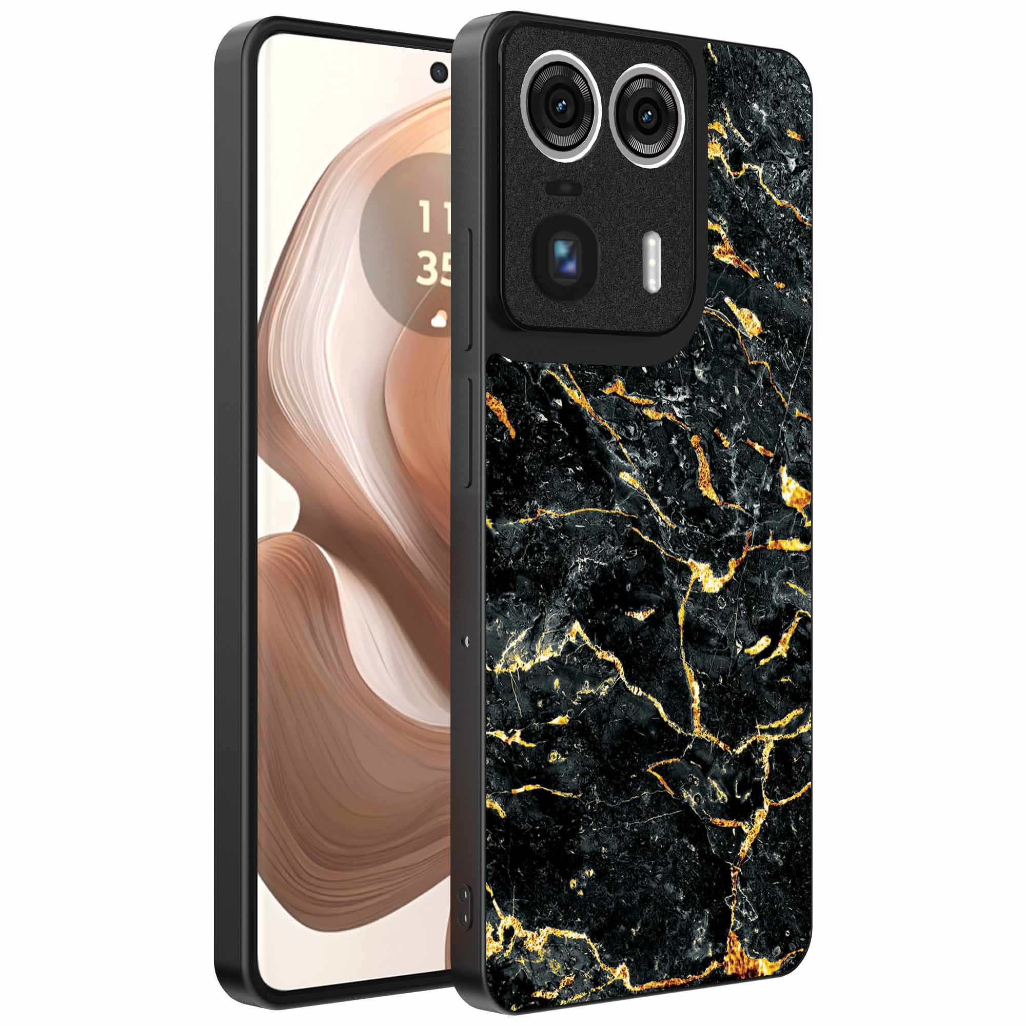 zwart goud marmer opdruk_Motorola Edge 50 Ultra telefoonhoesje (1)